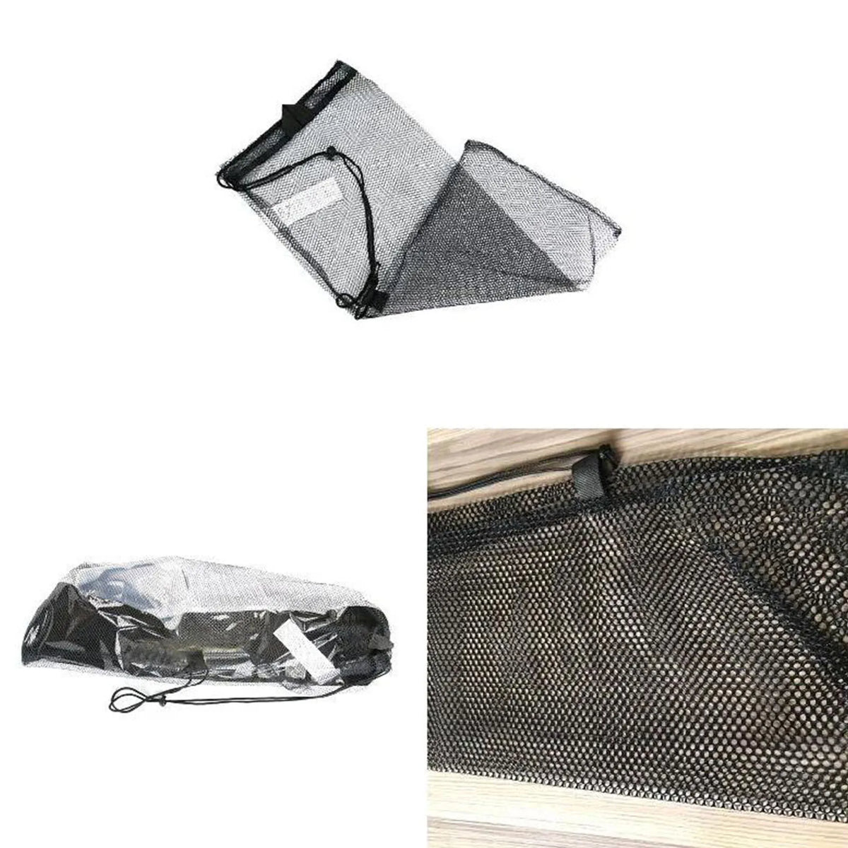 Scuba Swim Diving Drawstring Snorkeling Storage Mesh Bag Quick Drying Durable Diving Mesh Bag for Sports Equipment Gym Beach